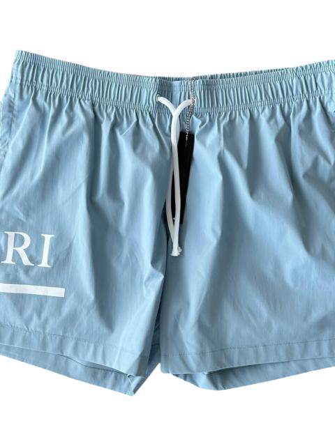 AMIRI MA Bar Logo Swimshorts "Blue" PF22MSB002 400