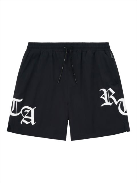 RTA Men's Chaparral Mark Swim Shorts - Black