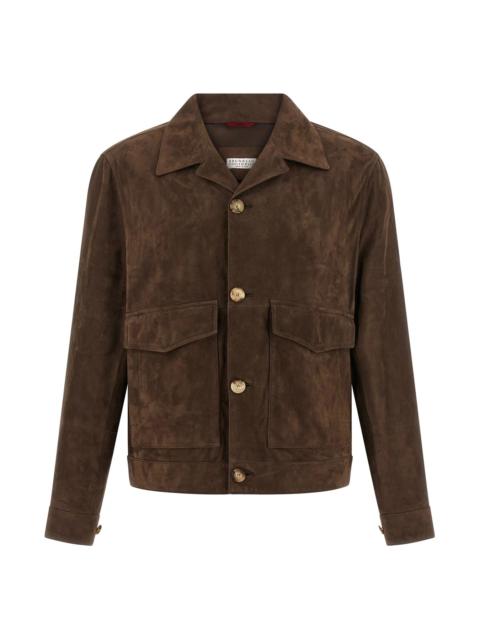 Brunello Cucinelli Suede jacket