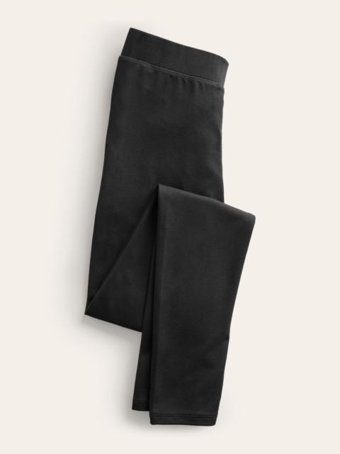 BODEN High Rise Jersey Leggings-Black