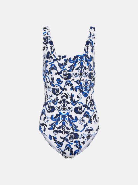 EMILIA WICKSTEAD Ana printed swimsuit