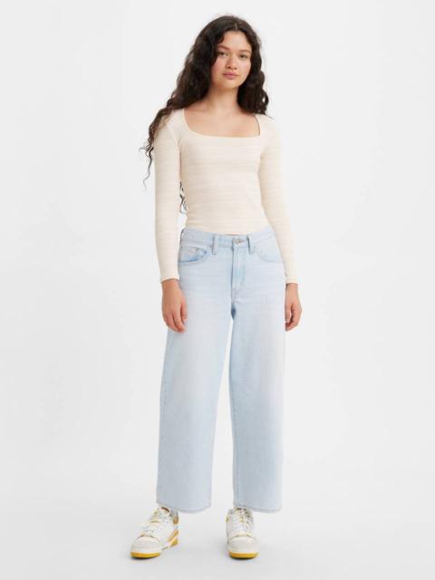 BAGGY HIGH WATER JEANS