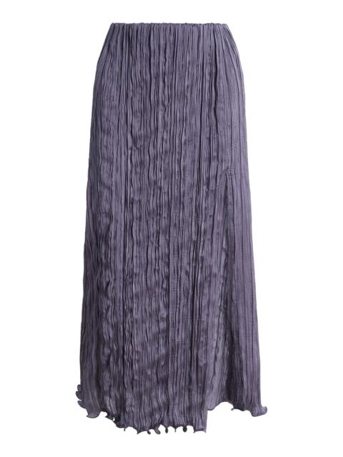 POSSE Esme Plisse Midi Skirt