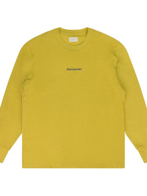 AIMÉ LEON DORE Uniform Long-Sleeve Tee "Yellow" ALD MTPS 0081