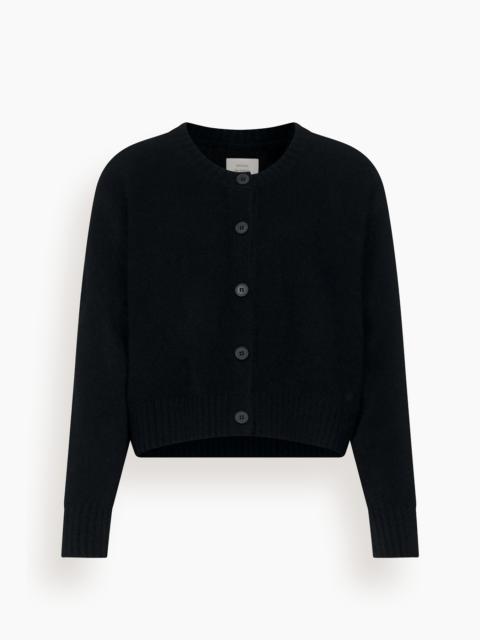 Loulou de Saison Remus Oversized Cardigan in Black