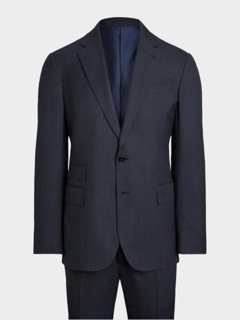 Ralph Lauren Men's Kent Wool and Cashmere Pin-Dot Suit