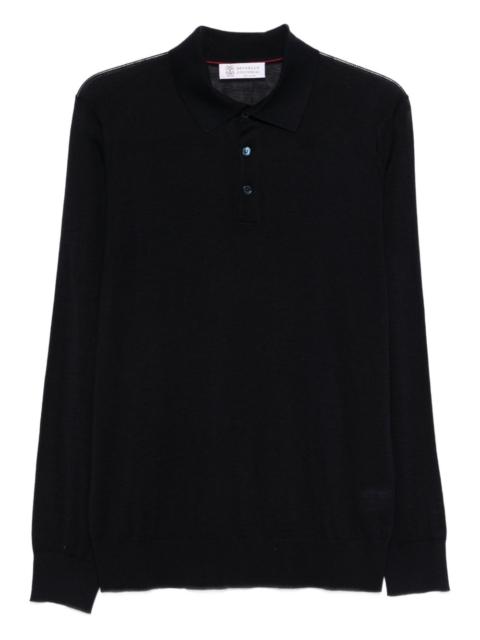 Brunello Cucinelli long-sleeve polo shirt