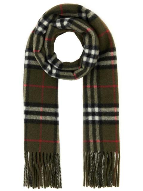 Checked scarf