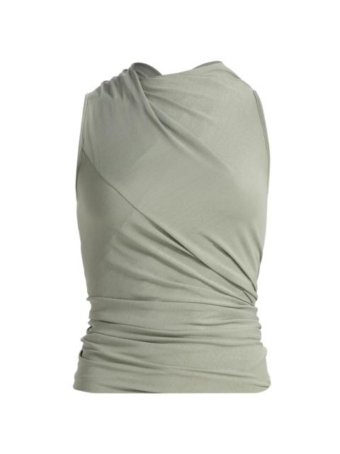 Rick Owens Women's Luna Jersey Wrap Top - Jade