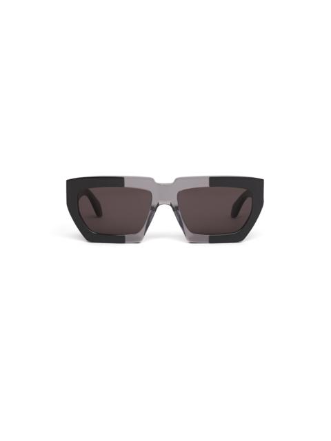 Alaïa MELTED RECTANGULAR SUNGLASSES