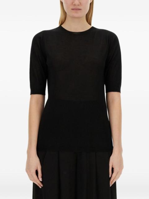 FABIANA FILIPPI crew-neck cashmere T-shirt