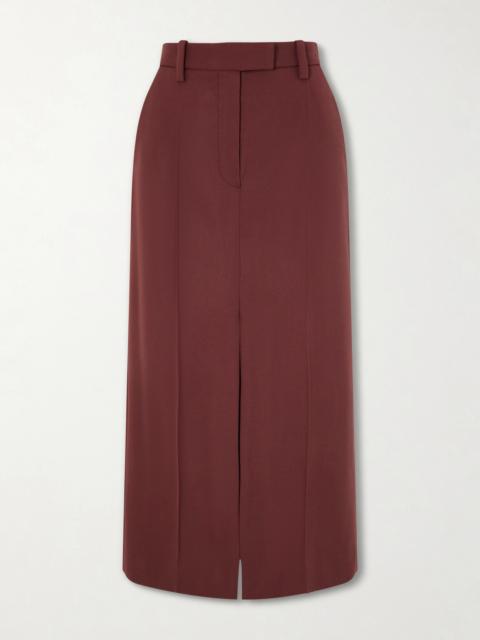 Brunello Cucinelli Wool Midi Skirt