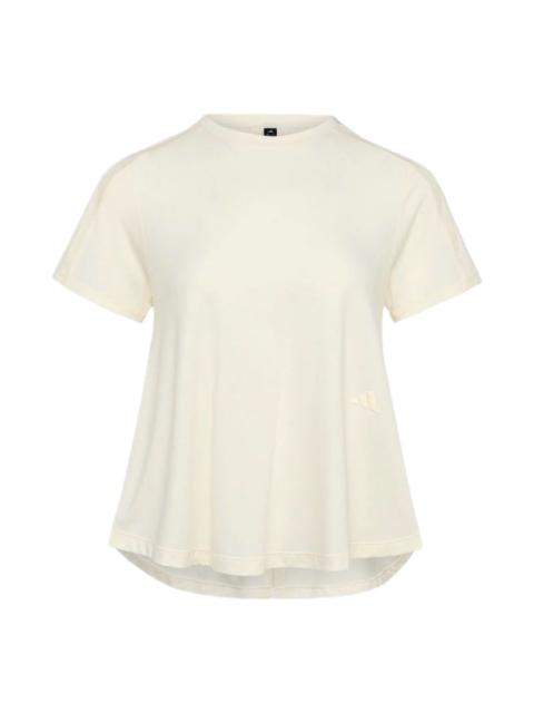 adidas (WMNS) adidas Short Sleeve Tee 'White' KX0196