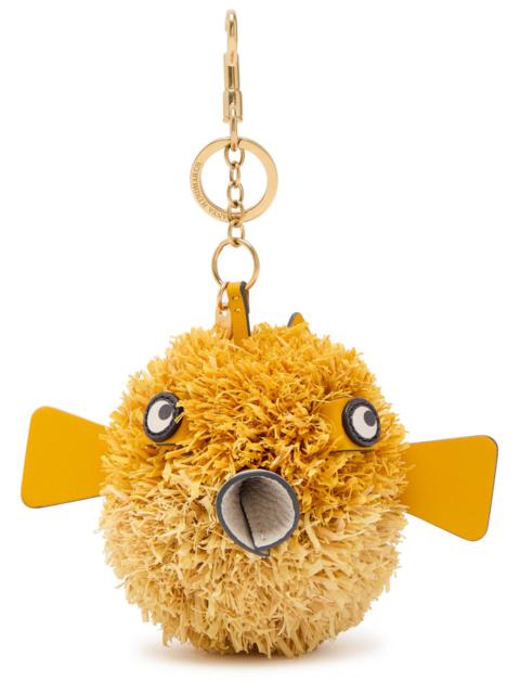 Anya Hindmarch Anya Hindmarch Blowfish Raffia bag Charm