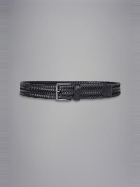 Paul & Shark WOVEN LEATHER BELT