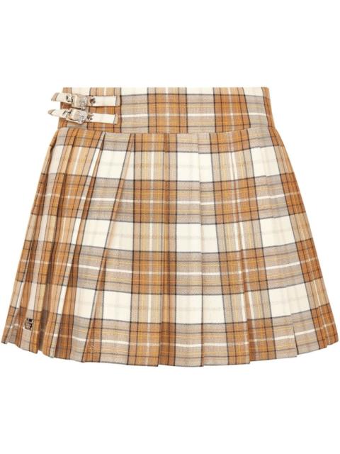 PHILIPP PLEIN pleated Flame skirt