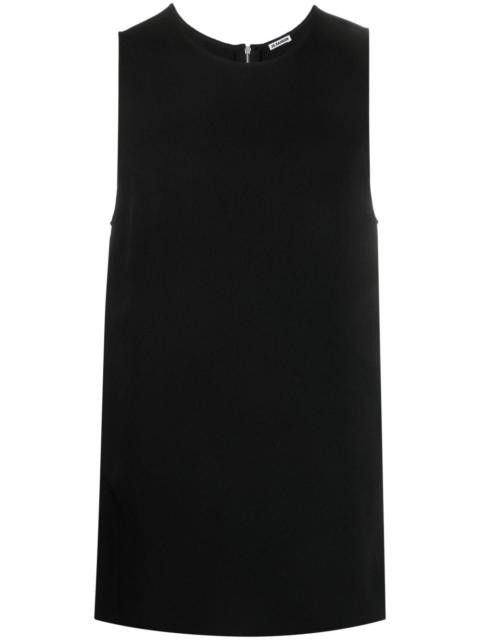 Jil Sander half-zip long tank top