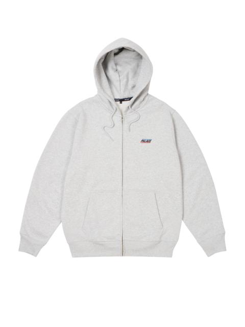 PALACE BASICALLY A ZIP HOOD GREY MARL