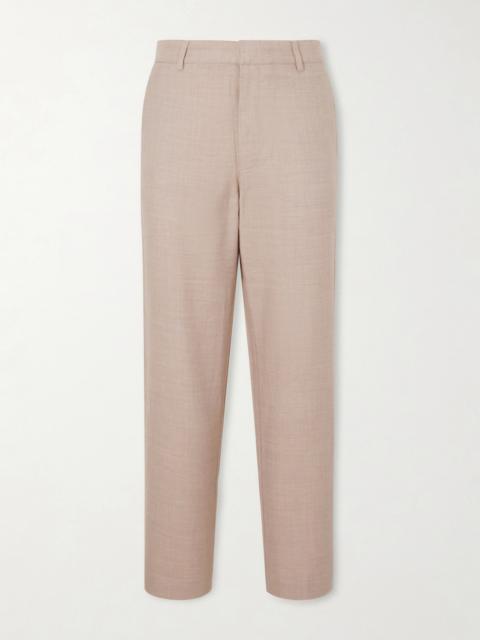 The Elder Statesman Cashmina Slacker Straight-Leg Wool and Cashmere-Blend Trousers