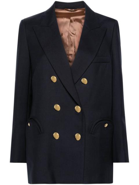 BLAZÉ MILANO Alacanara Everynight double-breasted blazer