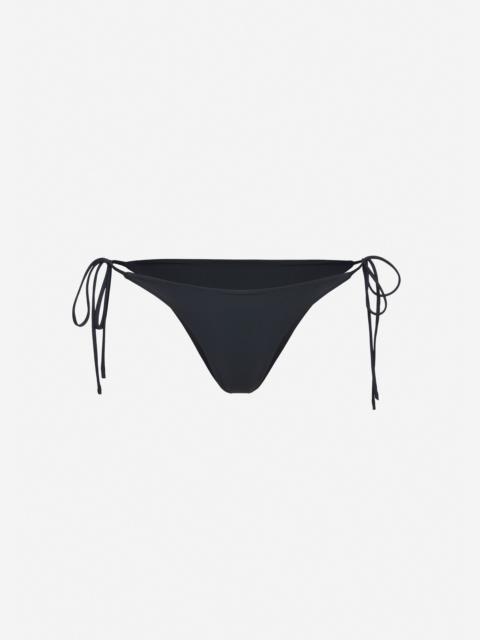 MAGDA BUTRYM String tie swim bottom in grey