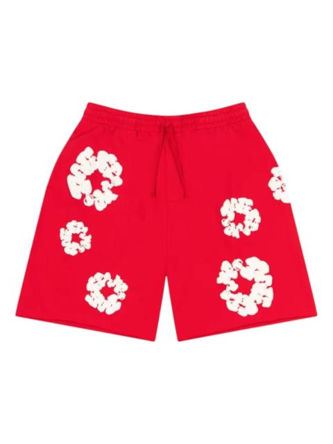 DENIM TEARS Denim Tears Cotton Wreath Sweatshorts 'Red' SS25BRS2952058