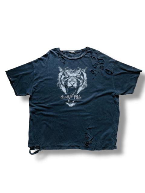 Other Designers Designer × Zara - Distressed Zara LA NY Baggy Ripped TShirt Made In Portugal
