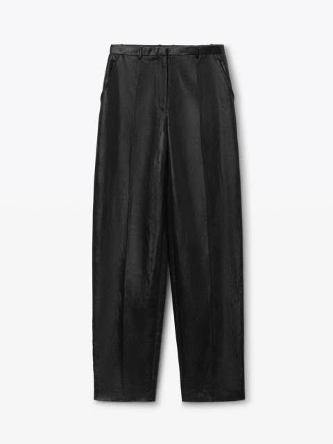 Alexander Wang high waist balloon trouser in chintz linen