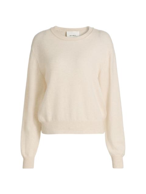 LISA YANG Women's Greer Cashmere Sweater - Oat