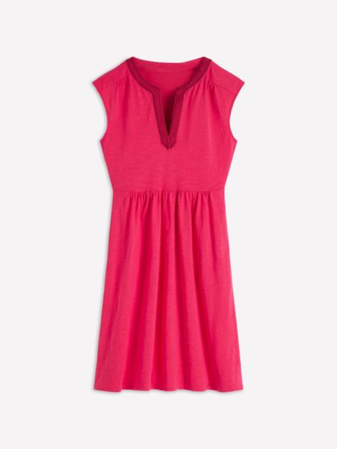BODEN May Jersey Short Dress-Opulent Pink
