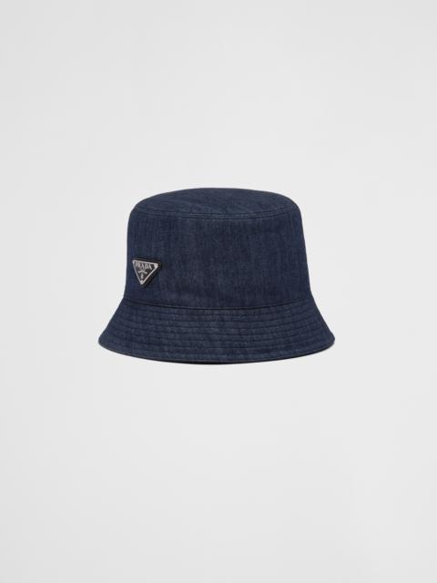 Prada Denim bucket hat