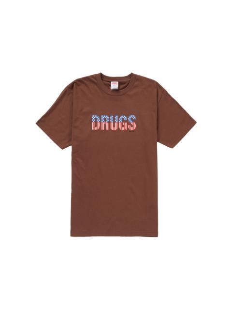 Supreme Supreme Drugs Tee Brown