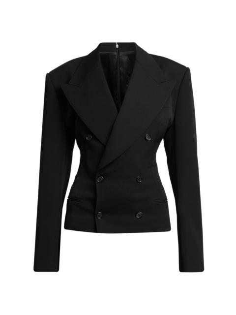 Dolce & Gabbana Women's Wool Double-Breasted Blazer - Nero