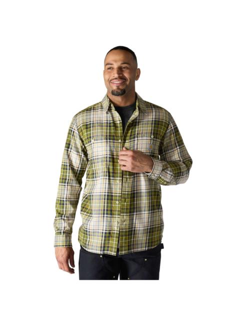 Carhartt Rugged Flex™ Relaxed Fit Lightweight Long-Sleeve Plaid Shirt