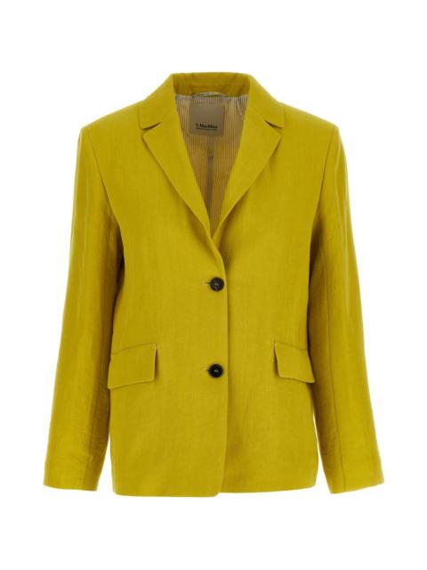 Max Mara SmmAlberta linen blazer