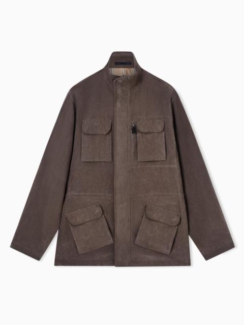 GIORGIO ARMANI HEMP BLOUSON