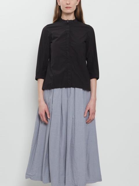 Bergfabel Ada Cotton Tailored Shirt — Black