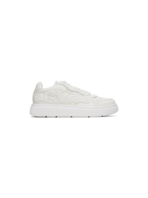 White Puff Sneakers
