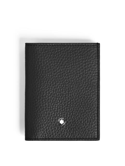 Montblanc MINI WALLET 4CC IN GRAIN LEATHER