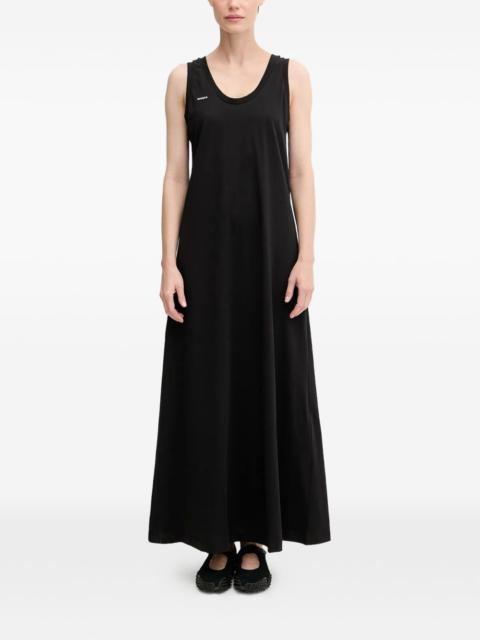 PANGAIA U-neck maxi dress