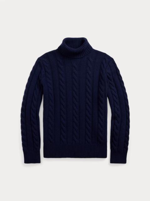 Polo Ralph Lauren Cable-Knit Wool-Cashmere Sweater