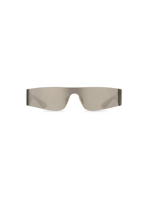 Mono Rectangle Sunglasses in Silver