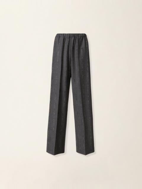 FABIANA FILIPPI Pinstripe flannel trousers
