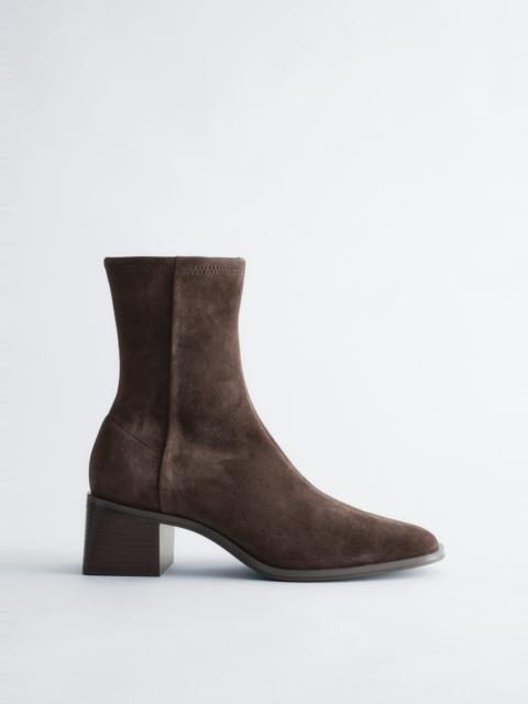 & Other Stories Suede Sock Boots