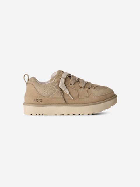 UGG ® Men's Lo Lowmel Suede/Recycled Materials/Textile Shoes in Mustard Seed