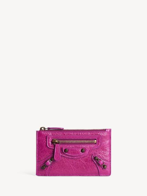 BALENCIAGA Women's Le City Long Coin And Card Holder in Azalee