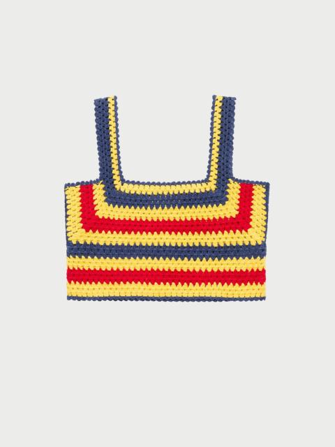 LOEFFLER RANDALL Prescott Crochet Top