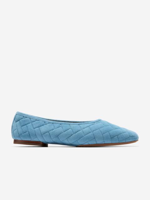 COLE HAAN Women's Jasleen Quilted Ballet Flats