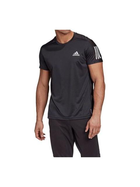 adidas adidas Own the Run Tee 'Black' FS9799