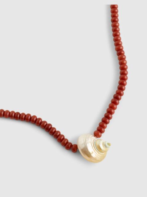 Madewell Shell Beaded Choker Necklace